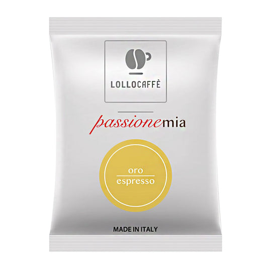 Lollo Caffè 100 Capsule Compatibili Lavazza A Modo Mio Miscela Oro