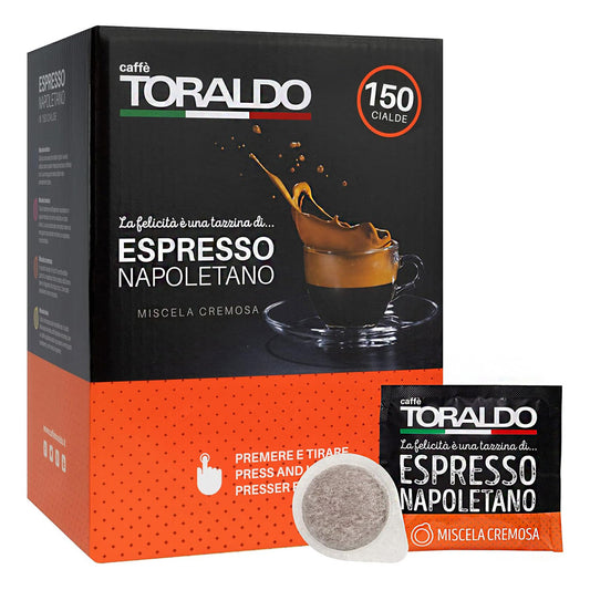 Caffè Toraldo 150 Cialde Miscela Cremosa