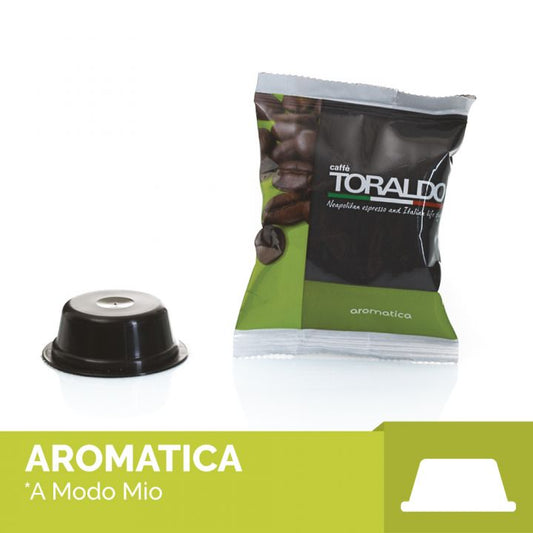 Caffè Toraldo 100 Capsule Compatibili Lavazza A Modo Mio Miscela Aromatica